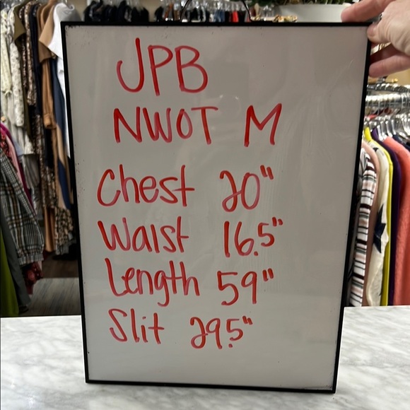 SOLD Jen's Pirate Booty NWOT Metallic Atomic Maxi Dress in Champagne Size M - Picture 10 of 14